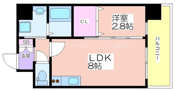 カウニスルーチェの物件間取画像